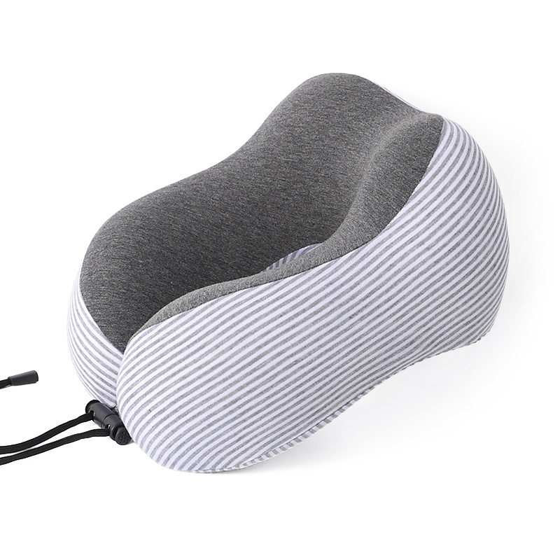Striped Memory U Pillow