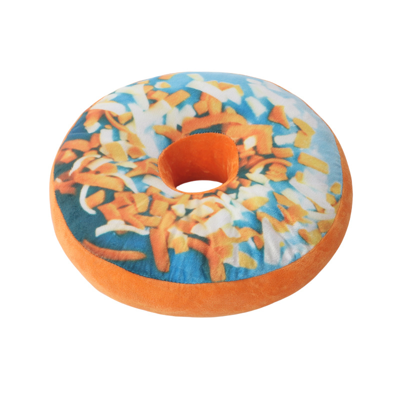 Patterned Donut Cushion