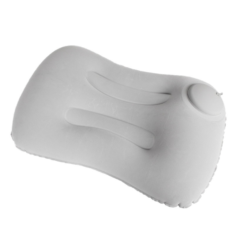 Pressure Inflatable Flocked Square Pillow