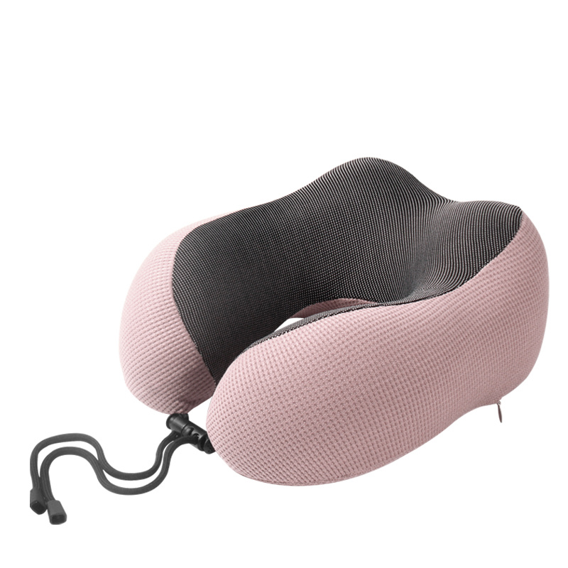 Waffle U-shaped pillow