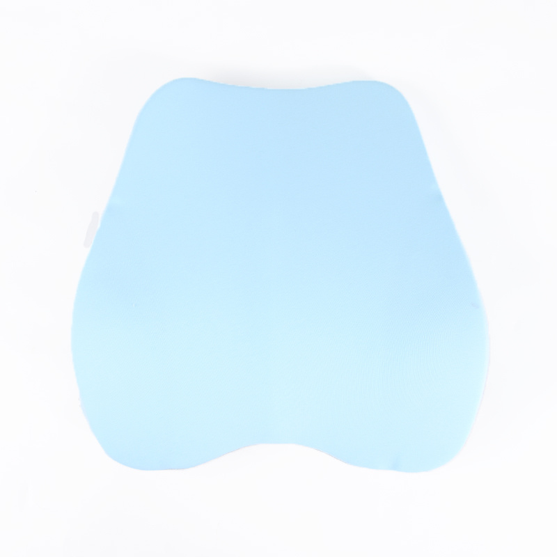 Knitted cotton memory foam backrest