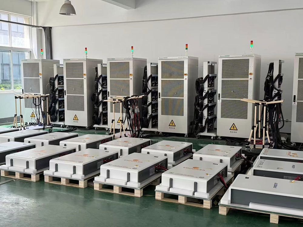 Production workshop - Battery aging equipment Production workshop - Battery aging equipment