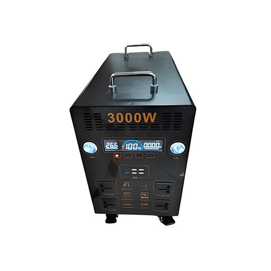 High Capacity 3000W Solar-Ready Portable Power Station for RV/Off-Grid Living, Outdoor Power for Campers and Van Lifers
