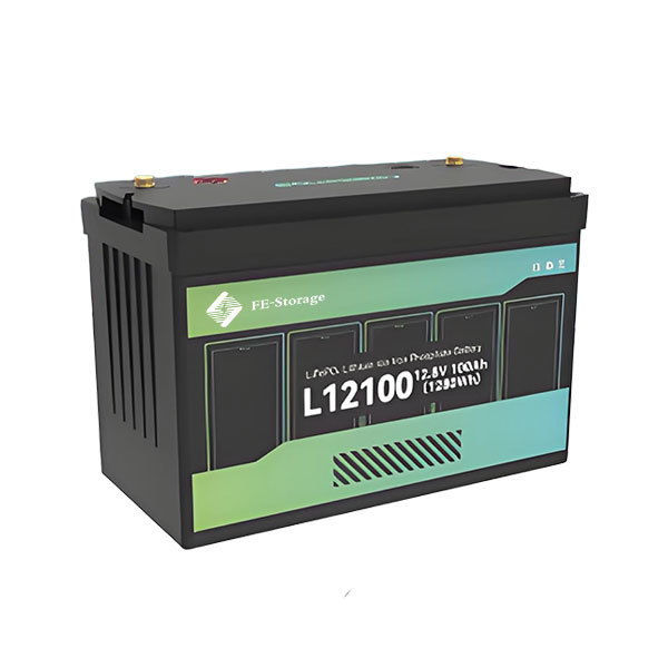 12V 100Ah Lithium Iron Phosphate (LiFePO4) Battery Kit - Perfect Lead Acid Replacement for Solar, RV, Boat