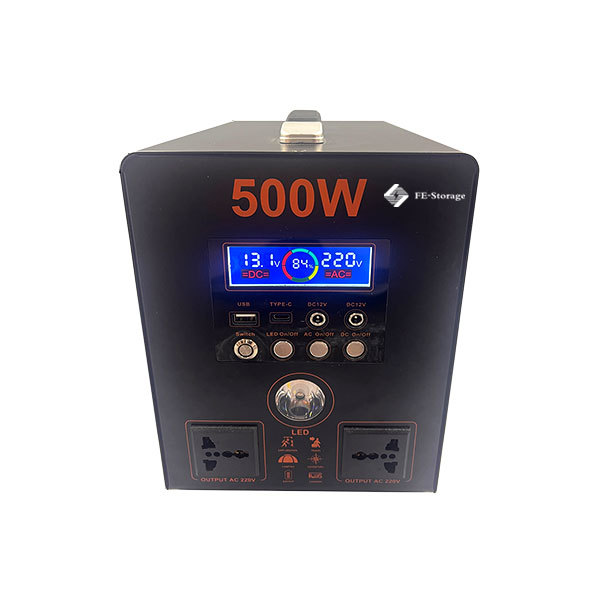 Explore Beyond Limits: 500WH Expandable Outdoor Power Station with Smart LCD & Wireless Charging – Ready for Any Adventure