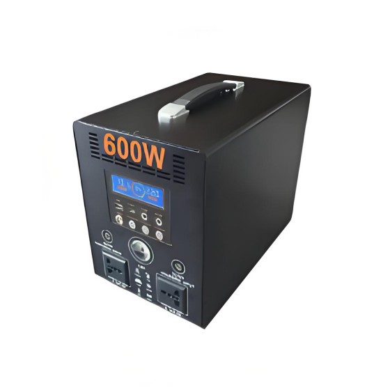 Unleash Unlimited Energy: 600WH Solar-Ready Portable Power Station for Camping, Emergencies & Off-Grid Life