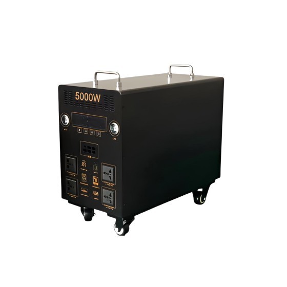 Portable Energy Storage Battery 5000W with Pure Sine Wave Inverter for Appliances,  Ultimate Off-Grid Companion for Camping, Emergencies & Outdoor Adventures"