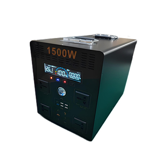 1500W Smart Energy Station: Wireless Charging, Solar Input, and 10+ Ports for On-the-Go Lifestyles