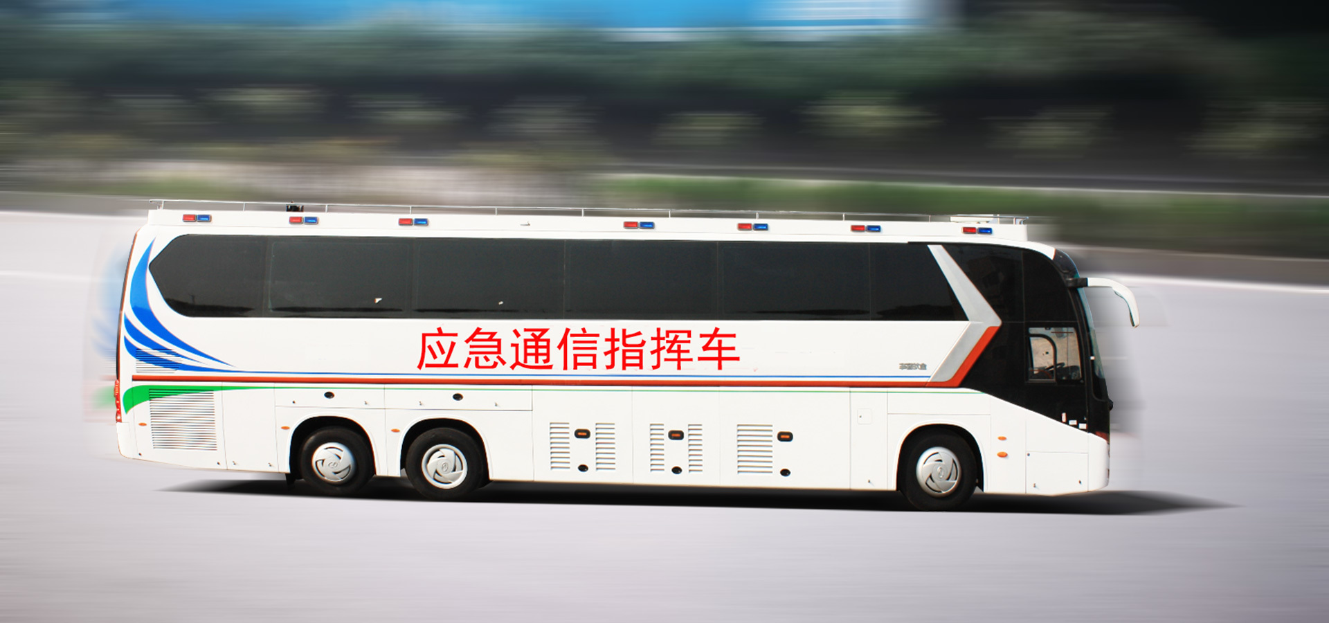  Large Passenger Bus Communication Command Vehicle 