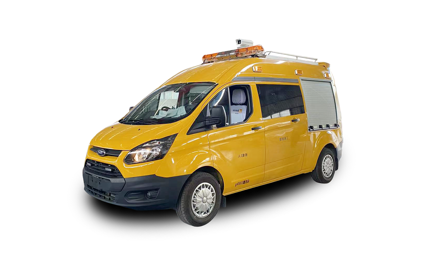 Light passenger rescue vehicle