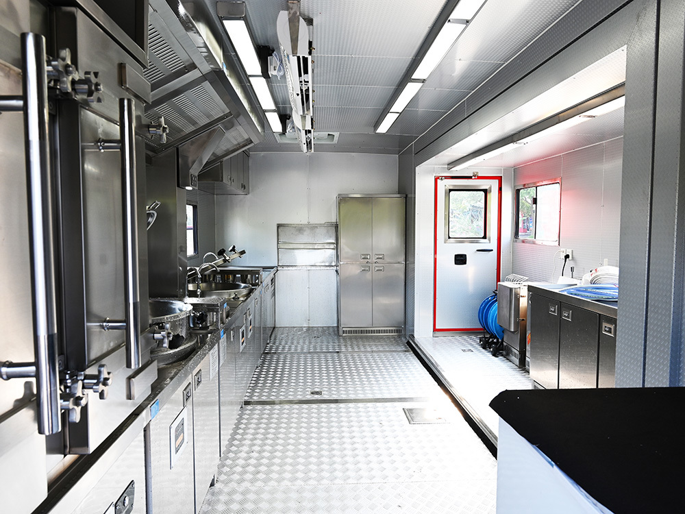 Details of the galley Details of the galley