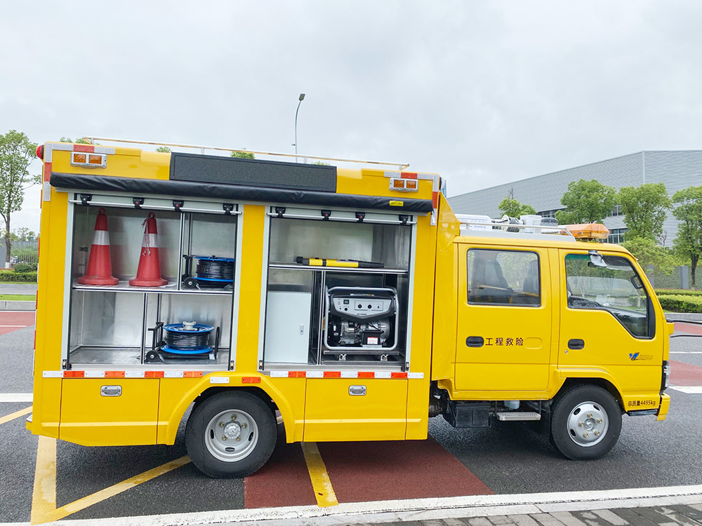 Rescue vehicle - details of the Qingle 100P/600P Rescue vehicle - details of the Qingle 100P/600P
