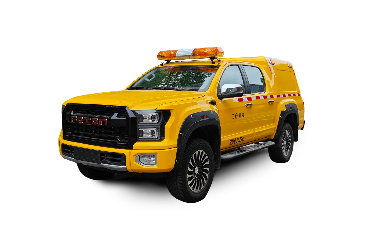 Four-wheel drive pickup rescue vehicle Four-wheel drive pickup rescue vehicle