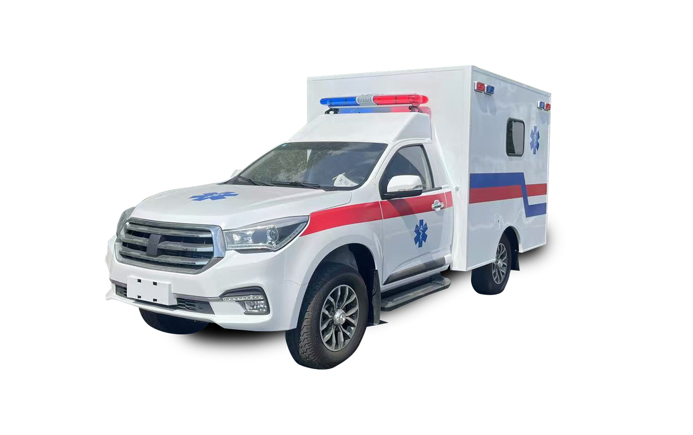Four-wheel drive off-road ambulance