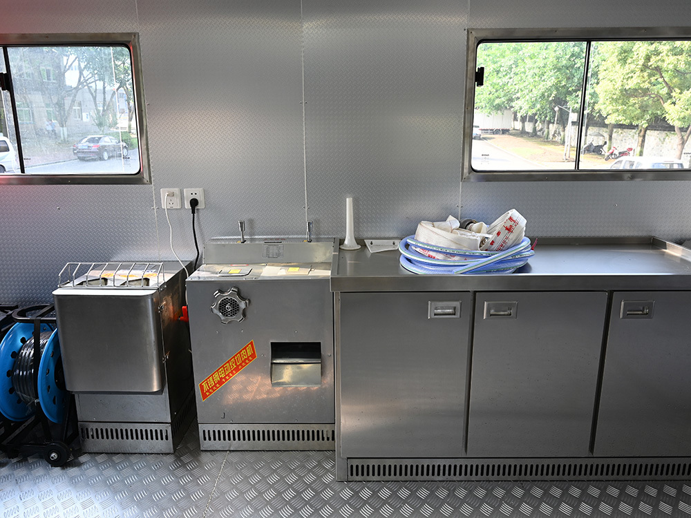 Details of the galley Details of the galley