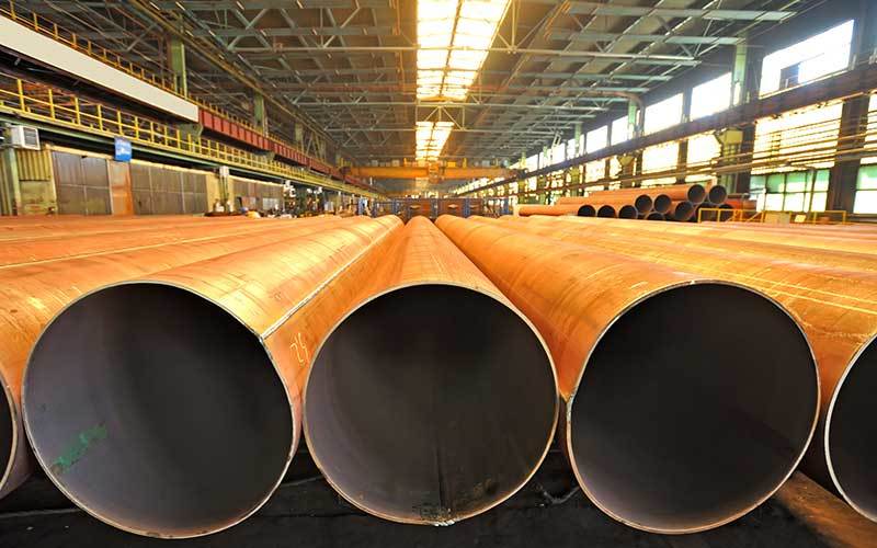 Maintenance methods for straight seam steel pipes