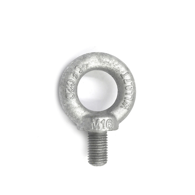 High Strength Grade 4.8 8.8 10.9 12.9 Steel Hot Dip Galvanized HDG DIN580 Eye Bolts