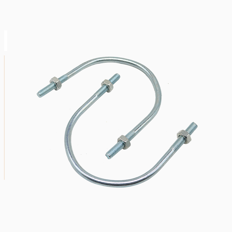 High Strength Grade 4.8 8.8 10.9 12.9 Steel Galvanized White Blue Zinc Plated DIN3570 U Bolts