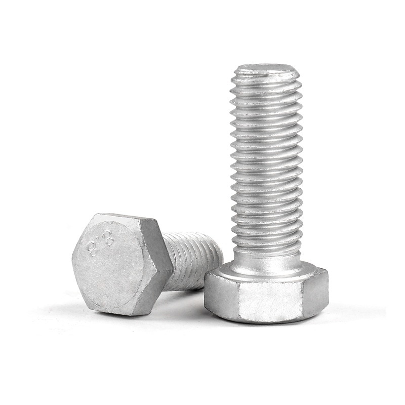 High Strength Grade 8.8 10.9 12.9 Steel DIN931 DIN933 Dacromet Hex Bolts