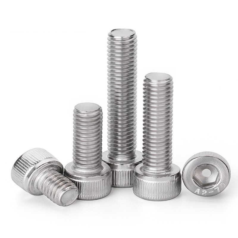 Stainless Steel SS201 SS304 SS316 A2-70 A4-80 DIN912 Allen Bolts