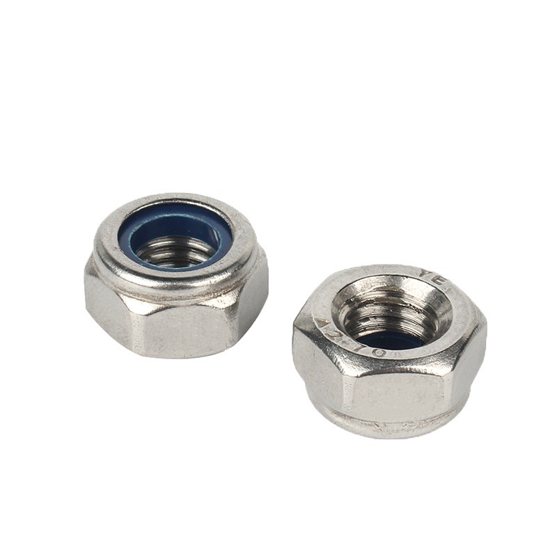 Stainless Steel A2-70 A4-80 SS201 SS304 SS316 DIN982 DIN985 Nylon Lock Nuts Nylock Nuts