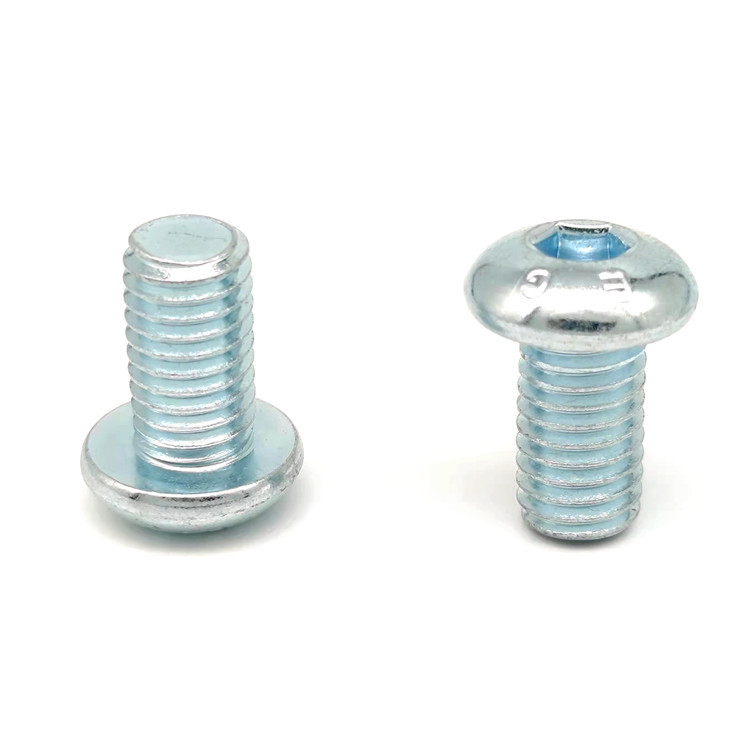 High Strengh Grade 4.8 8.8 10.9 12.9 Black Oxide ISO7380 Button Head Hex Socket Bolts