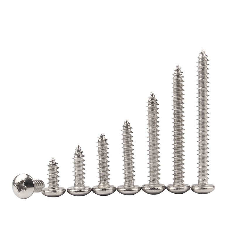 Stainless steel pan head screws