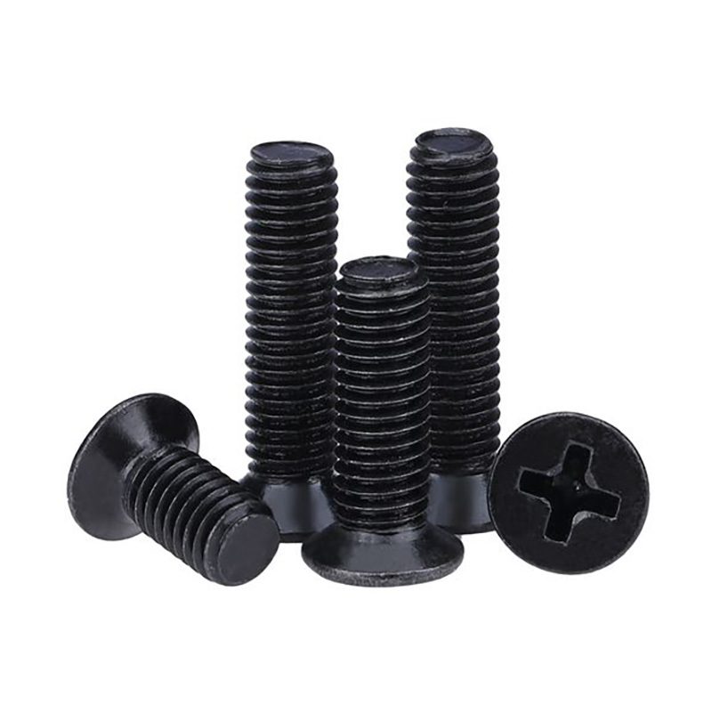 Cross countersunk machine screw