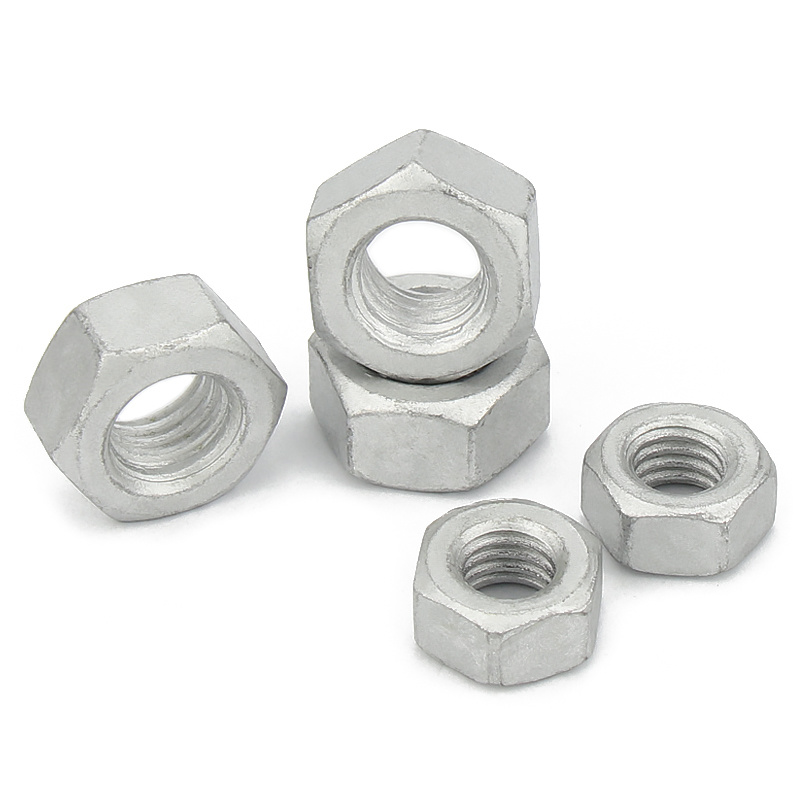 High Strength Grade 4 8 10 12 Steel Dacromet DIN934 Hex Nuts
