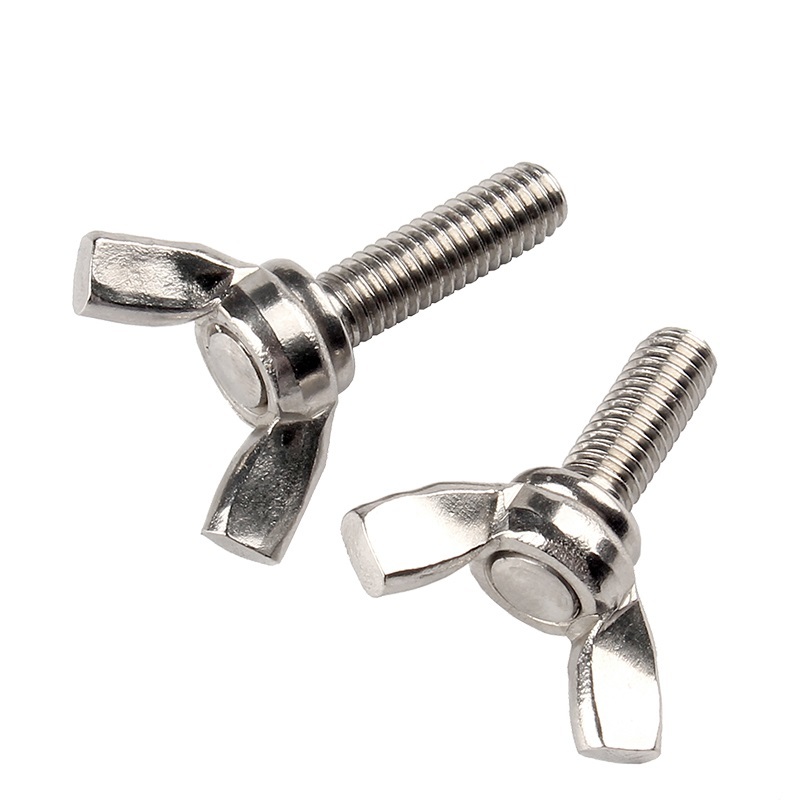Stainless Steel A2-70 A4-80 SS201 SS304 SS316 DIN316 Butterfly Wing Bolts