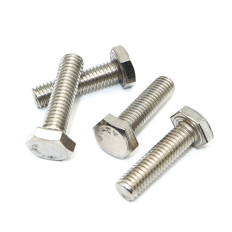Stainless Steel SS201 SS304 SS316 A2-70 A4-80 Hex Bolts