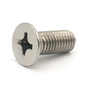 Cross countersunk machine screw
