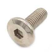 Flat head hexagon screw