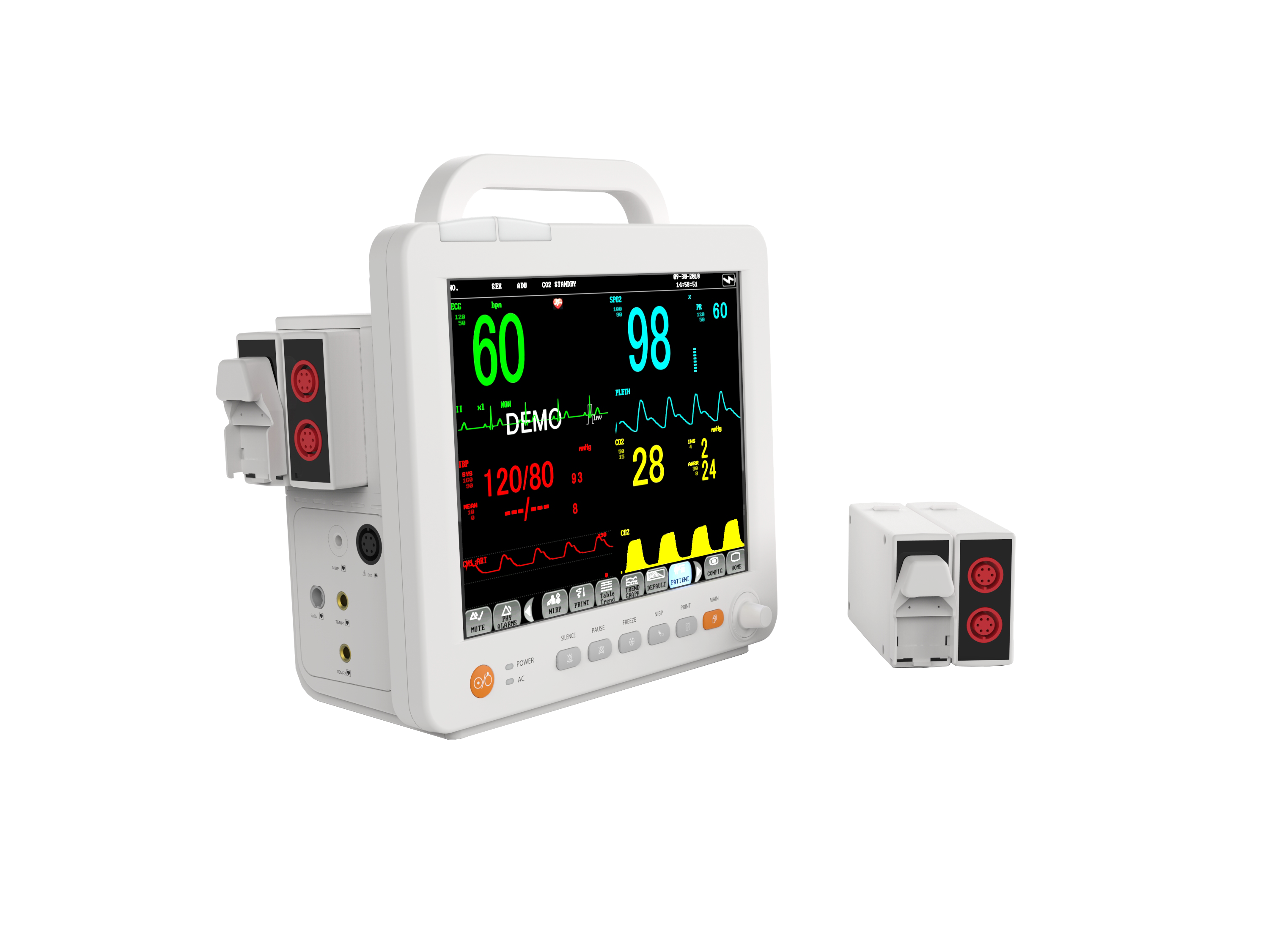 PM12H Multi-Parameter Patient Monitor