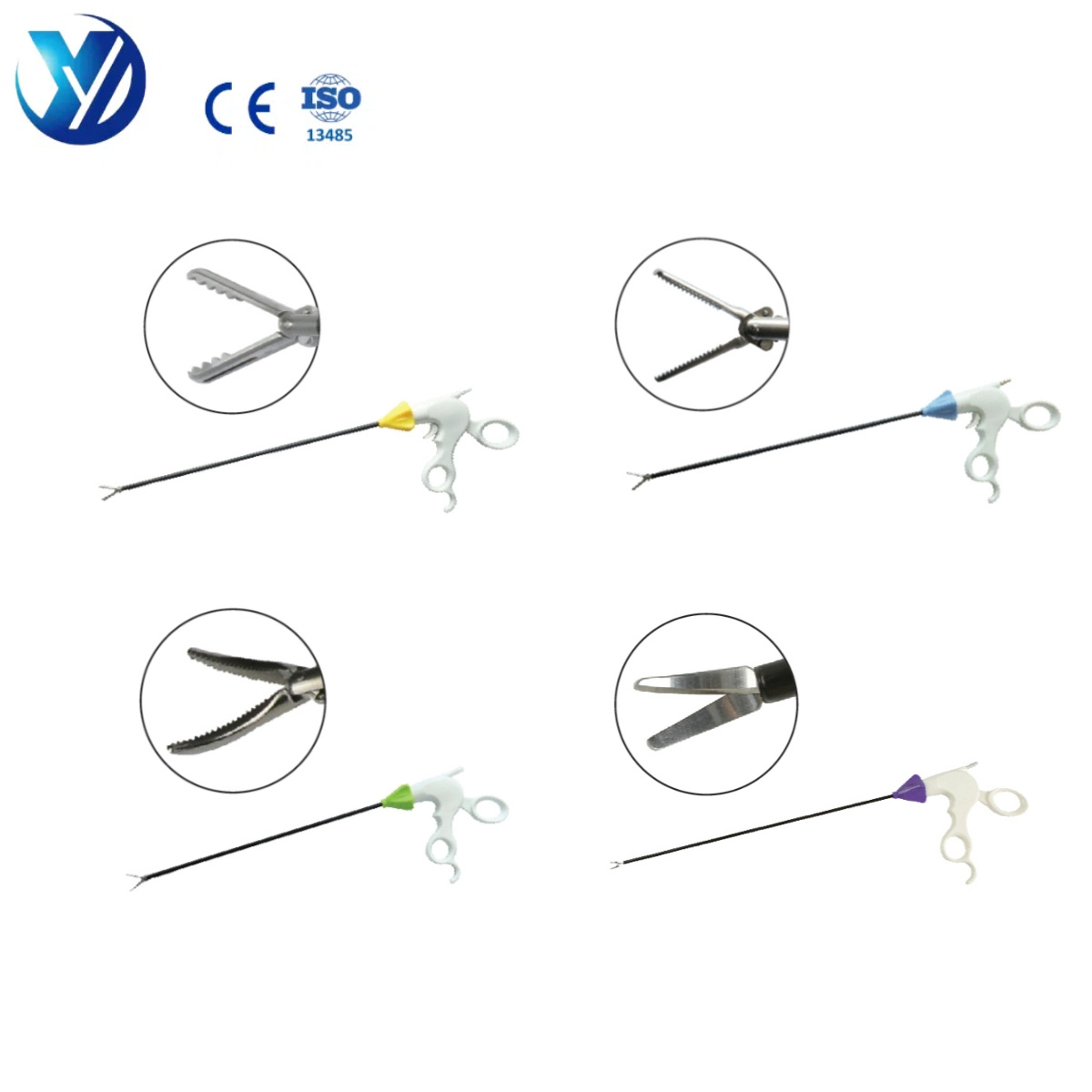 Disposable Endoscopic Grasper Dissector and Scissors