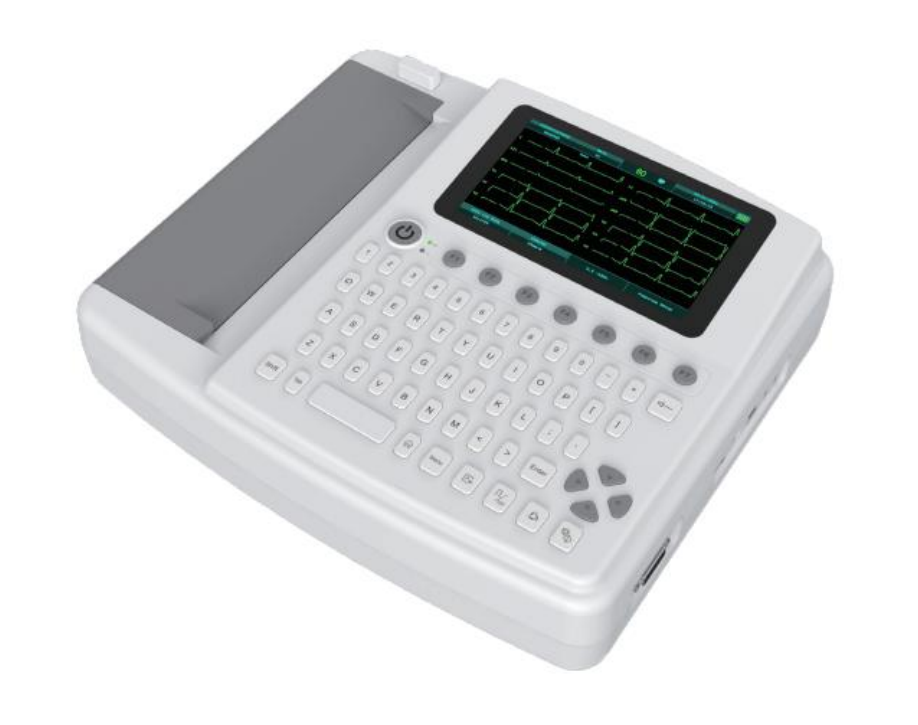 Electrocardiograph 12 Channel EcG machine ECG1201