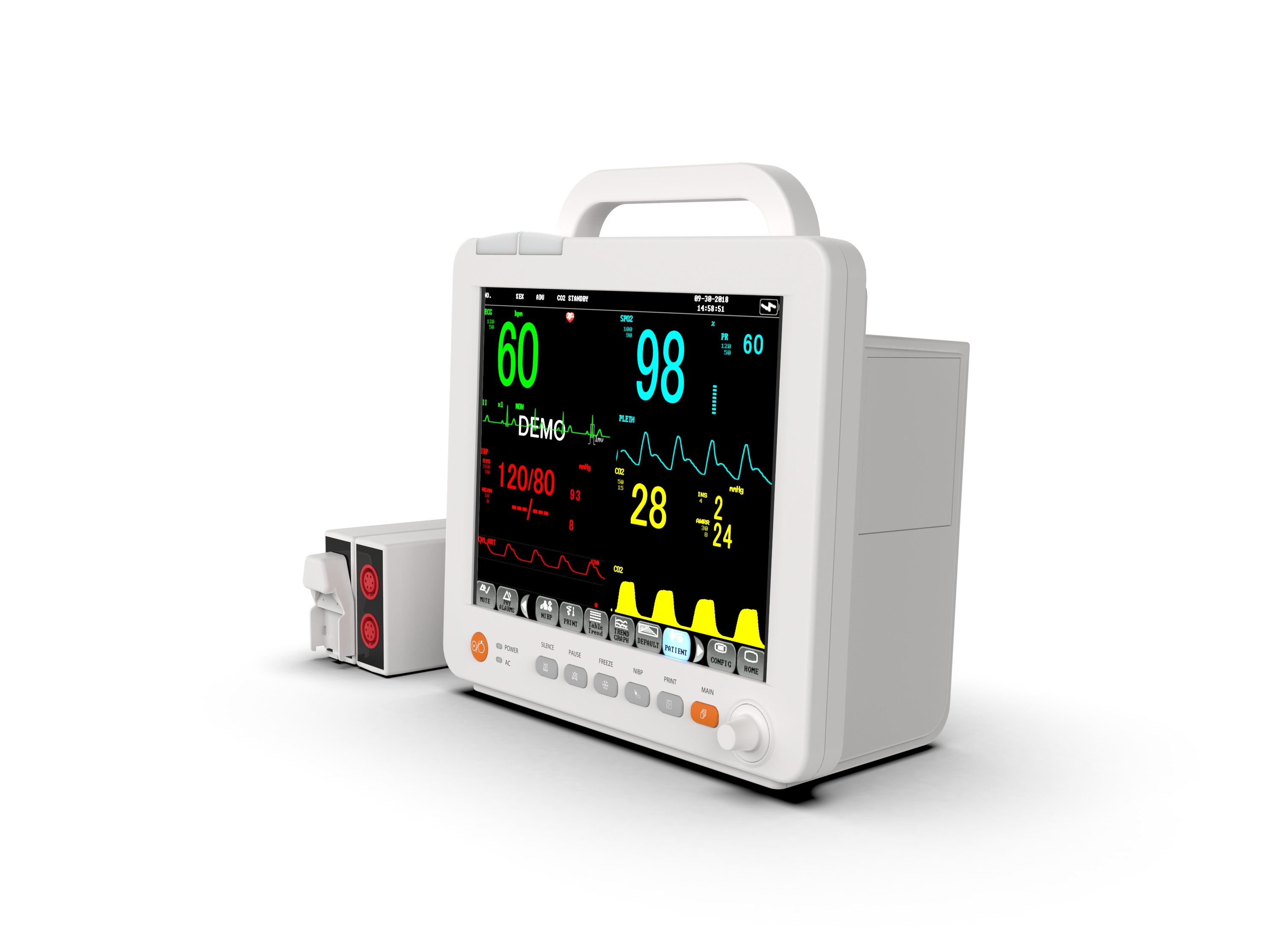 PM12H Multi-Parameter Patient Monitor