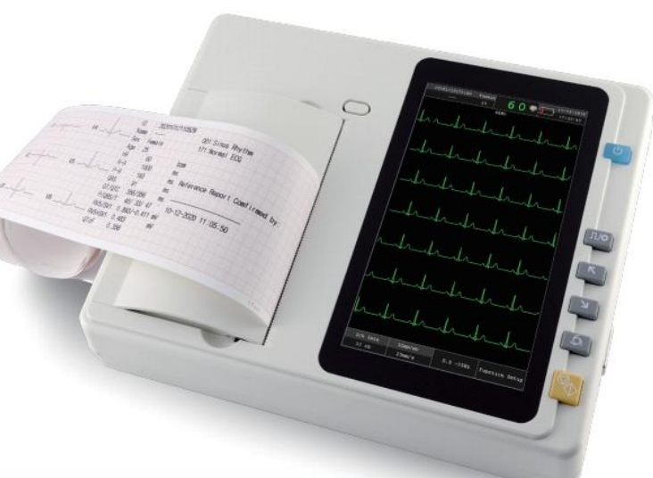 Electrocardiograph 3 Channel EcG machine ECG301