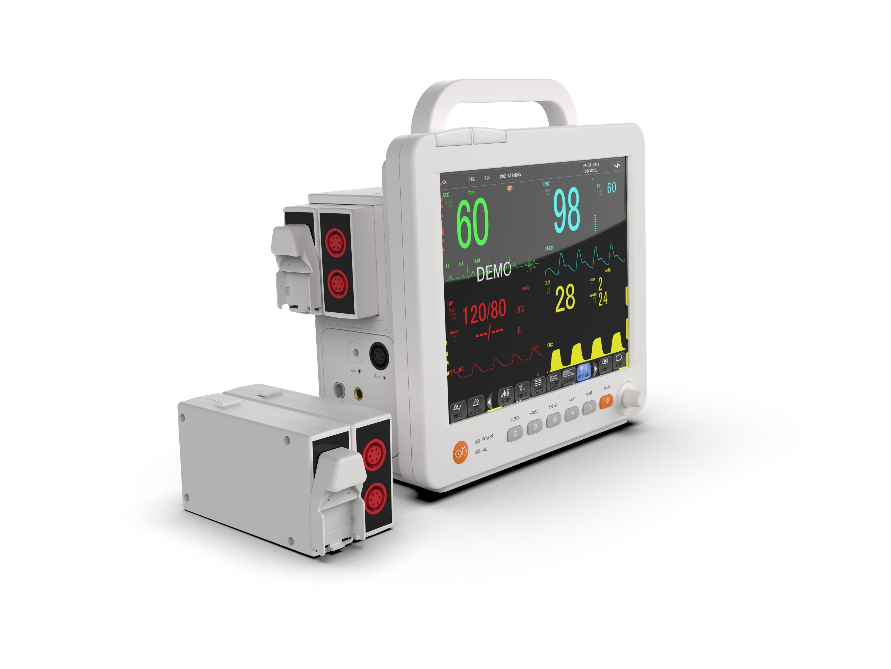 PM12H Multi-Parameter Patient Monitor