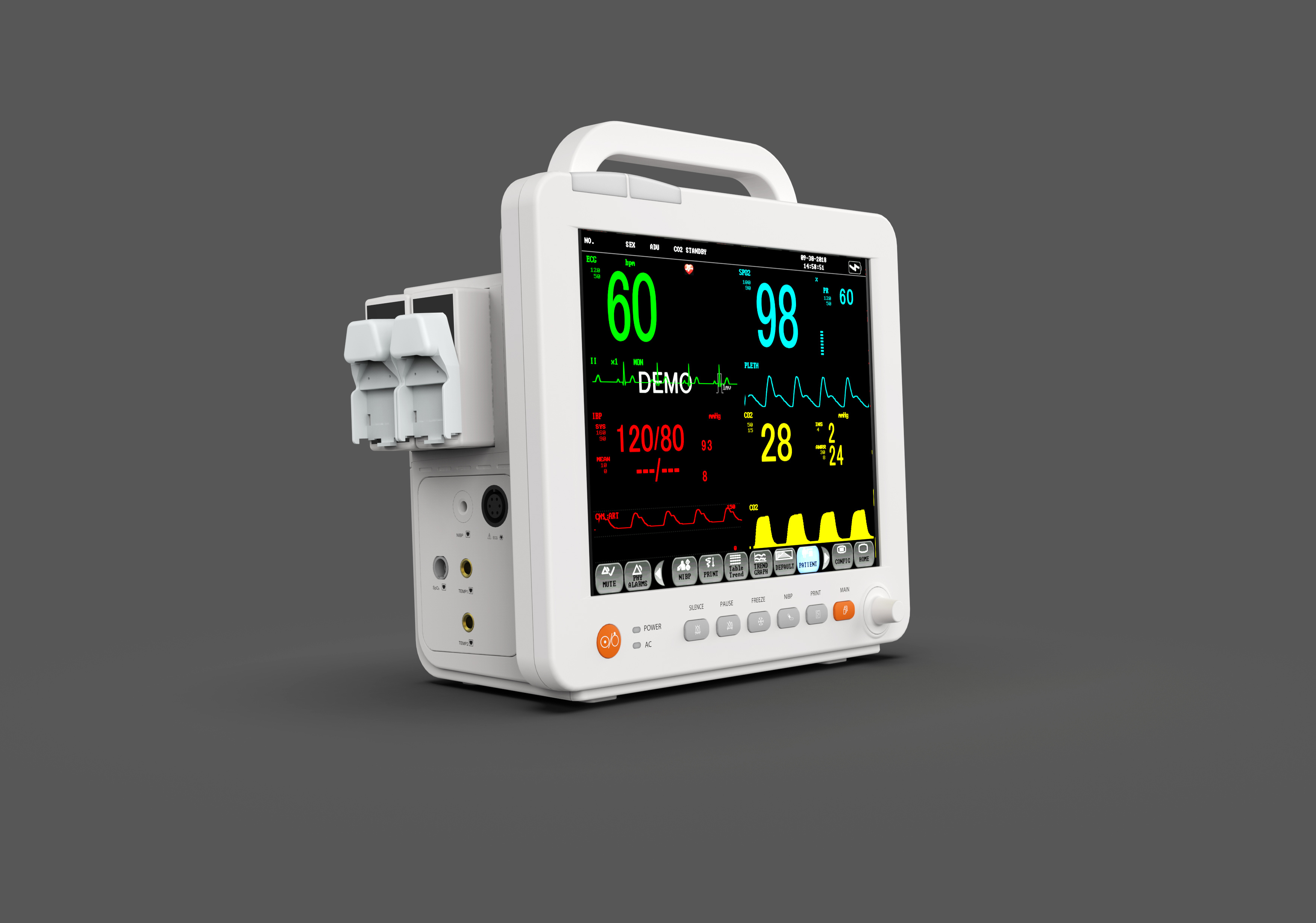 PM12H Multi-Parameter Patient Monitor