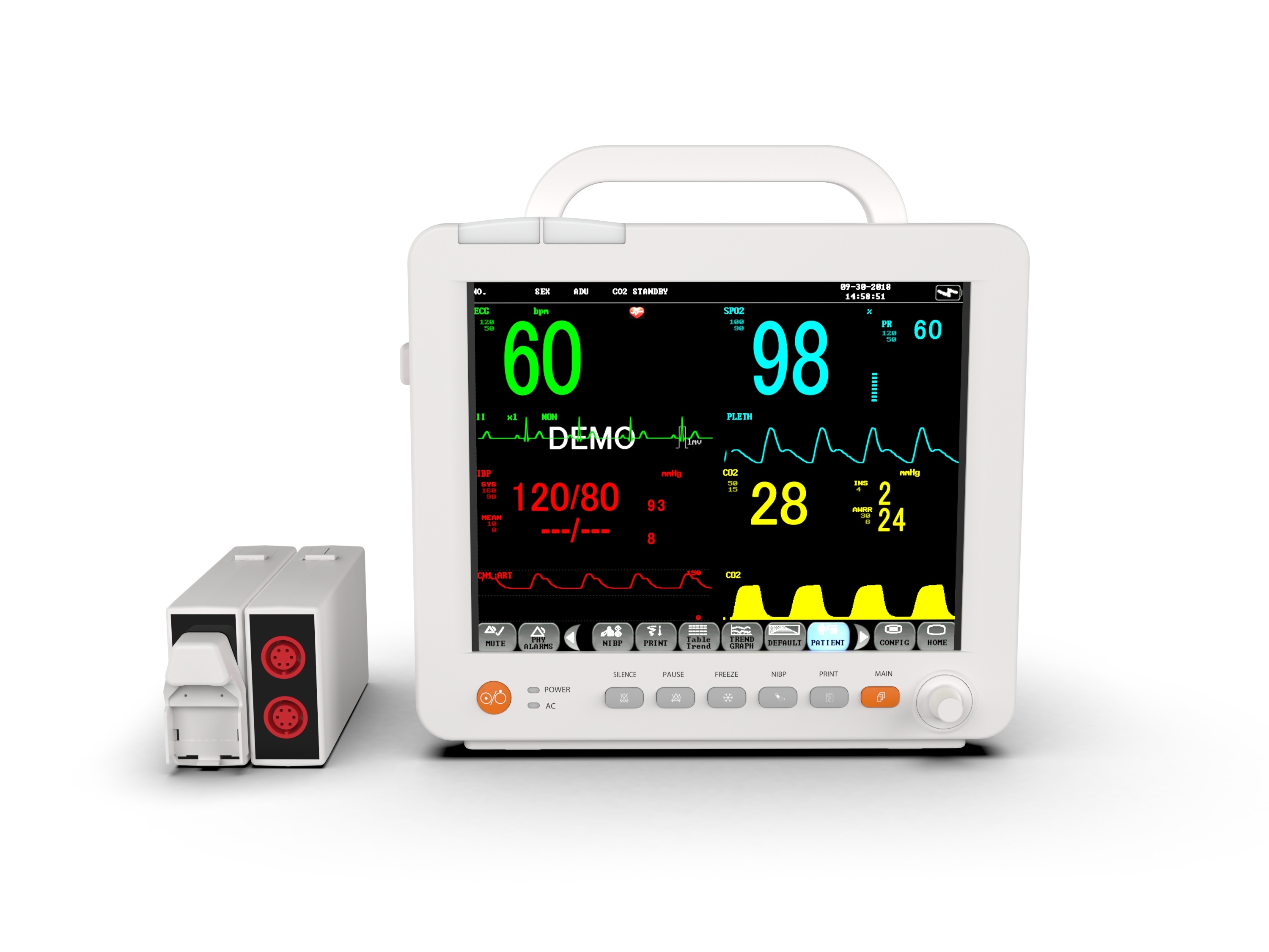 PM12H Multi-Parameter Patient Monitor