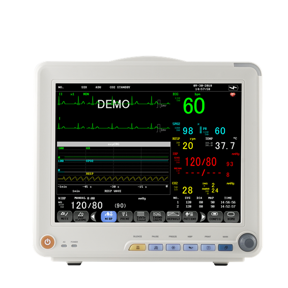 PM12D Multi-Parameter Patient Monitor