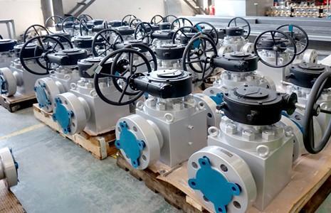 TEV Top Entry Trunnion Mounted Ball Valve