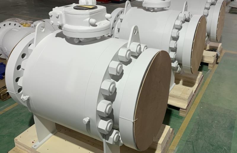 MMV Metal Seat Trunnion Side Entry Ball Valve
