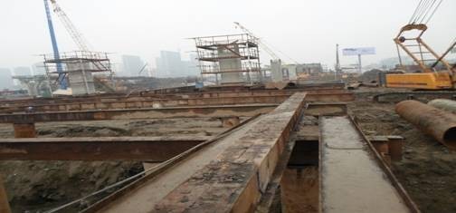 下沙互通至江东大桥高速公路工程抓紧施工
