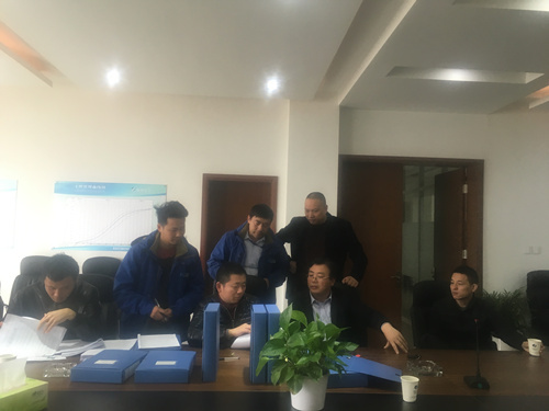 崇贤至东湖路连接线一期工程项目2017年第一季度信用评价大检查
