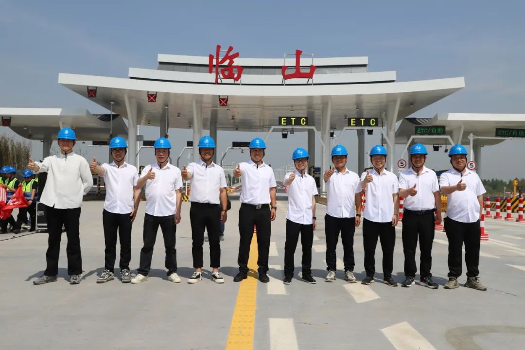 公司參建的杭甬高速復(fù)線寧波段二期正式通車