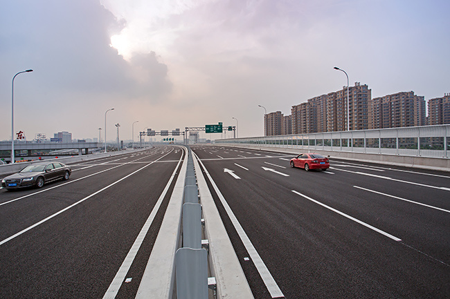 下沙互通至江东大桥高速公路项目通车在即