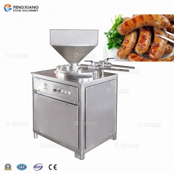 ماكينة حشو السجق الأوتوماتيكية من نوع أنبوب مزدوج Fengxiang GS-30B