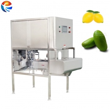 Máquina para pelar, descorazonar y separar mangos y limones